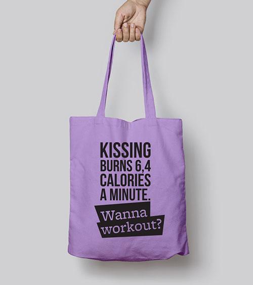 Printing on cotton bags
