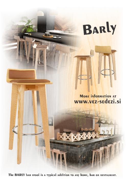 Barski stol BARLY