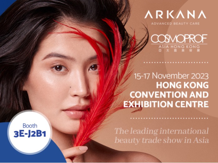 ARKANA Cosmetics on CosmoProf Asia