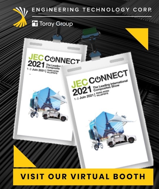 VISIT OUR VIRTUAL BOOTH! JEC 2021 COMPOSITES CONNECT