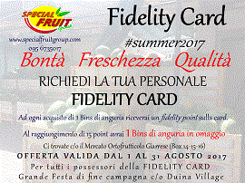 FIDELITY CARD #SUMMER2017
